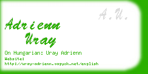 adrienn uray business card